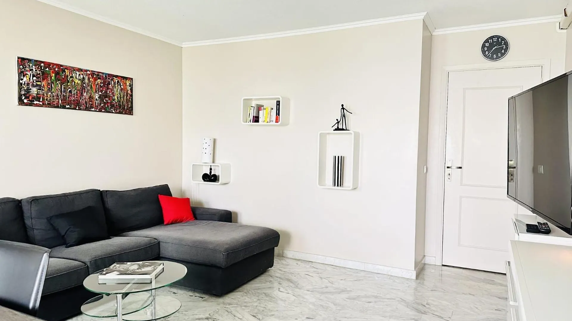 L'Azur - 3 Pieces Centre Cannes - Terrasse Апартаменты
